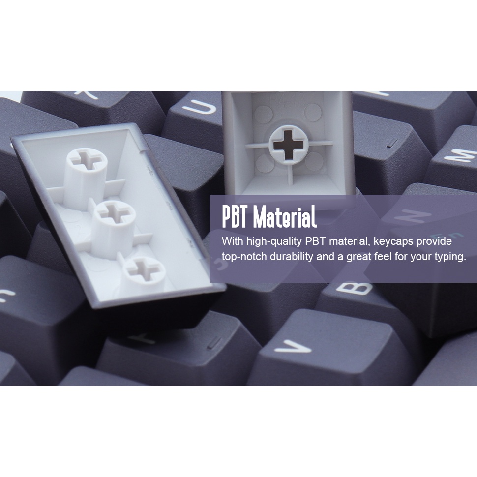 GMK Dracula ＭＯＤＵＬＥ keycaps, 129 phím keycaps Cherry Profile DYE-SUB Cá nhân hóa GMK Keycaps cho Bàn phím cơ / Bàn phím cơ chơi game