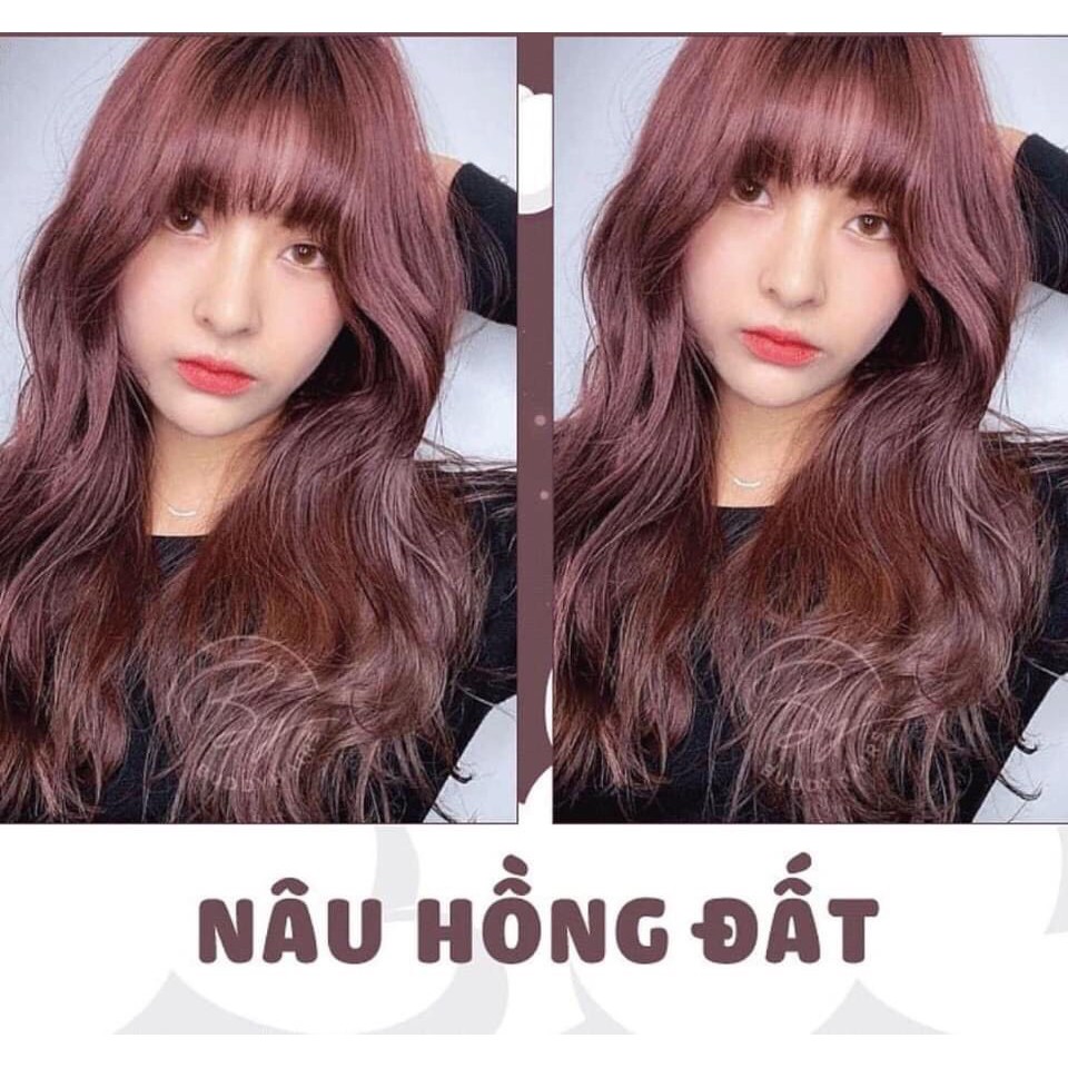 THUỐC NHUỘM TÓC MÀU NÂU HỒNG ĐẤT-HÀNG HÀN QUỐC CHÍNH HÃNG
