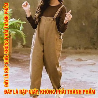 Rập giấy free01 - yếm jumsuit
