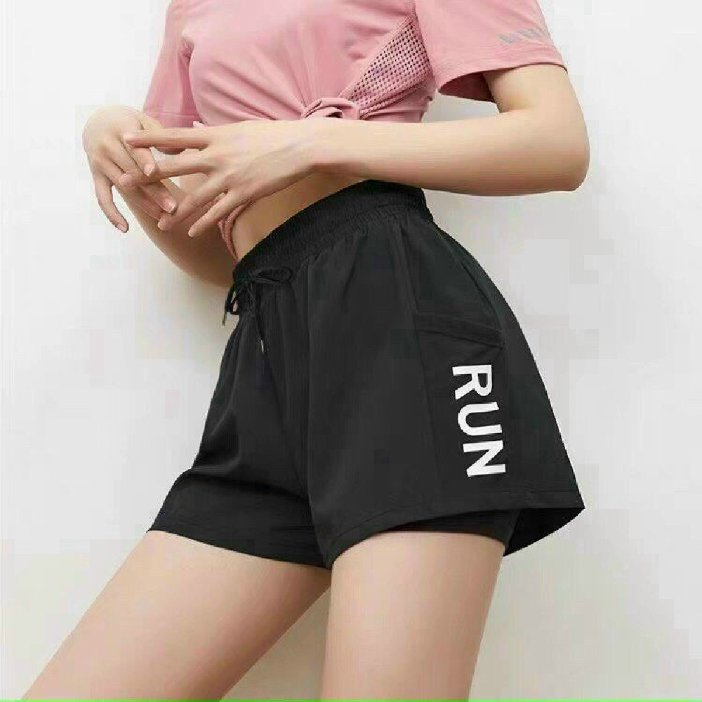 Quần Đùi 2 Lớp Run Chất Thun Gió Cực Đẹp (Đồ Tập Gym-yoga Nữ)