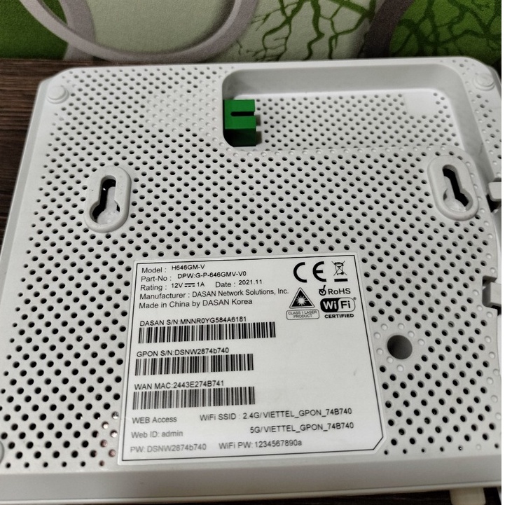 Modem phát wifi viettell H646GM-V 2 băng tần chạy mượt mà phát wifi khỏe