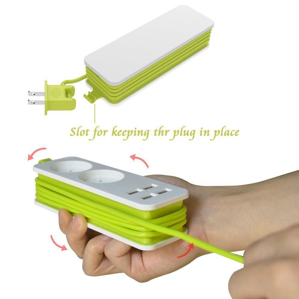 Ổ Cắm Điện US / EU Dài 1.5m Tiện Dụng Cho Gia Đình