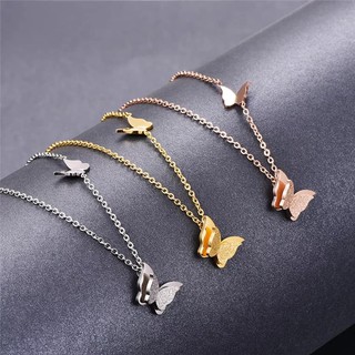 Dây chuyền titan nữ bướm xinh D29