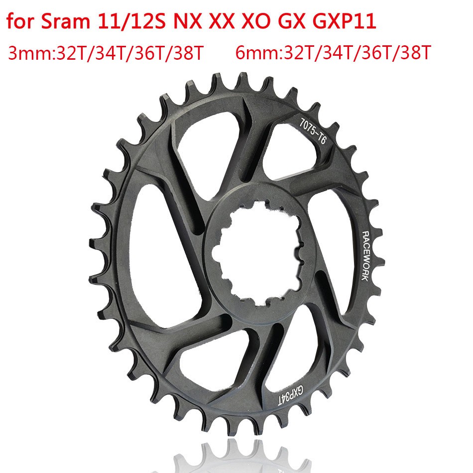 Đĩa Xích Xe Đạp Leo Núi 30t / 32t / 34t / 36t / 38t sram 11 / 12s Nxx xo gxp11 Chuyên Dụng