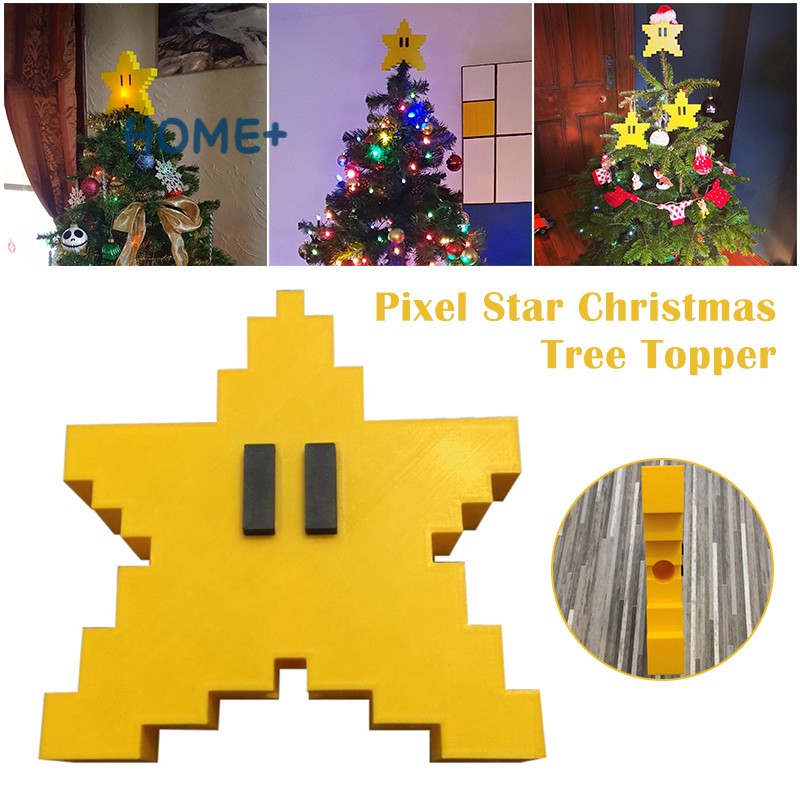 Ngôi Sao 3d Trang Trí Cây Thông Giáng Sinh