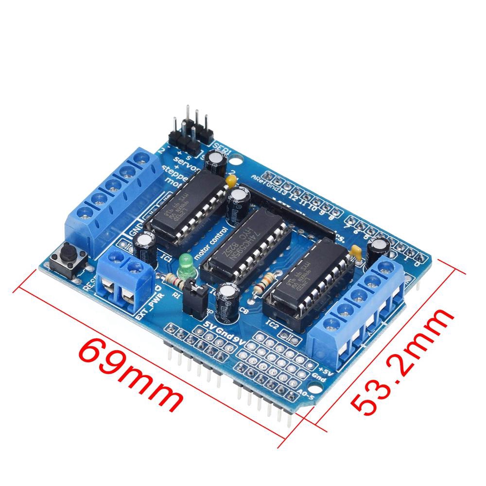 Mô-Đun Điều Khiển Động Cơ Arduino Duemilanove