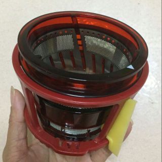  VẬT TƯ HÀNG THAY THẾ -Lưới lọc kèm khung và bánh xe máy ép chậm savtm JE07 JE31 35 màu đỏ 