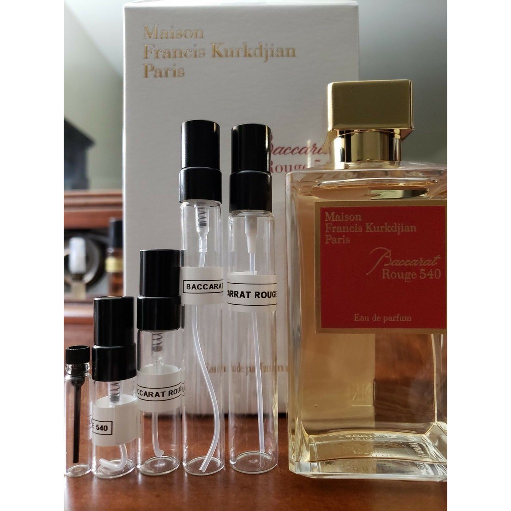 (100% original) Nước Hoa Niche Baccarat Rouge 540 EDP MFK, nước hoa nam, nữ (Unisex) 5ml
