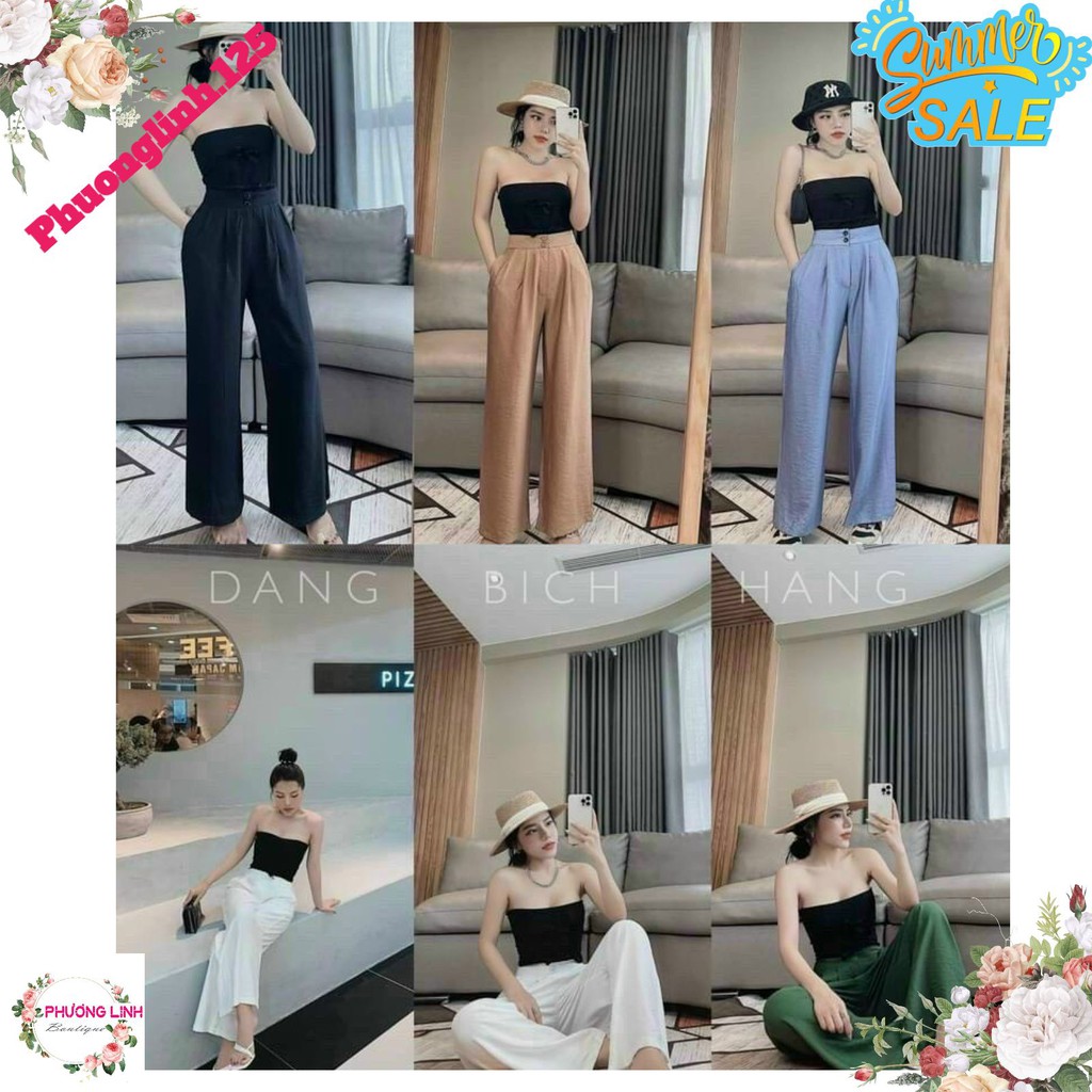 QUẦN ĐŨI ỐNG SUÔNG GU 5 MÀU