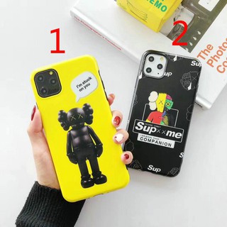 iphone 11 11 pro 11 pro max Phim hoạt hình dễ thương Kaws Ốp lưng mềm TPU