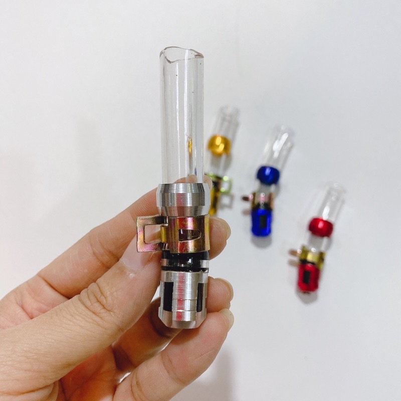 Ống xả cặn pô e xe tay ga chất liệu nhôm CNC chống gỉ sét