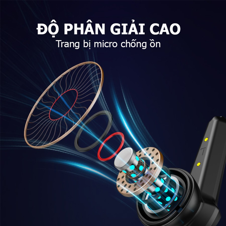 Tai nghe gaming bluetooth 5.2 không dây giảm tiếng ồn Inpods P30 TWS cảm ứng điều khiển cảm biến âm thanh HIFI