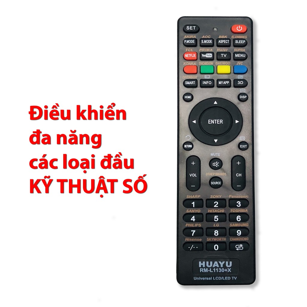 Remote điều khiển đầu kỹ thuật số đa năng