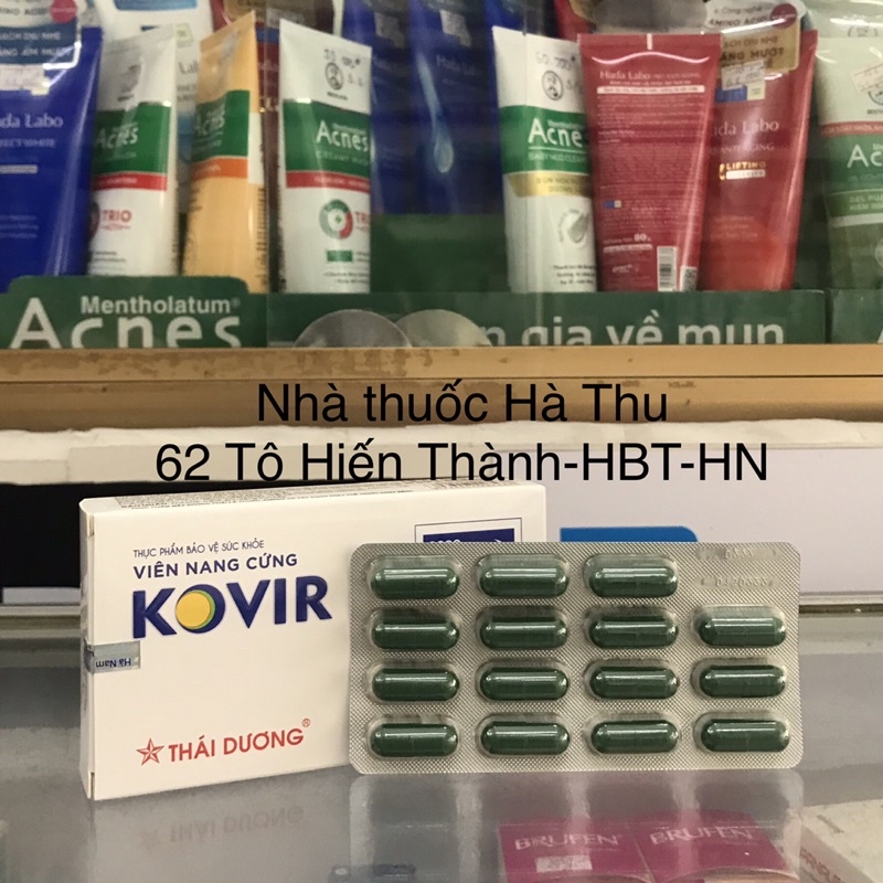 Viên uống Kovir  viên nang cứng Sao Thái Dương - hỗ trợ bổ sung kháng thể, tăng cường sức đề kháng