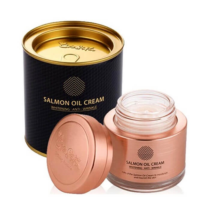 Kem dưỡng da, chống lão hóa tinh chất cá hồi Salmon Oil Cream Cre8skin - Hũ 80g