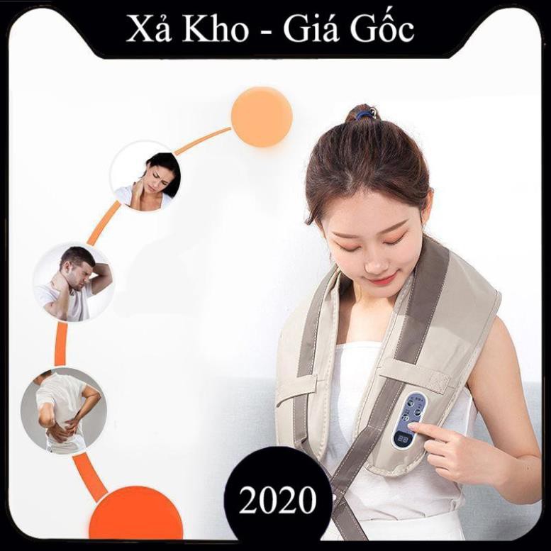 Xả kho - Giá Gốc -  máy mát xa cầm tay,Máy Massage Vai, Lưng, Cổ, Gáy  - Bảo hành úy tín 1 đổi 1