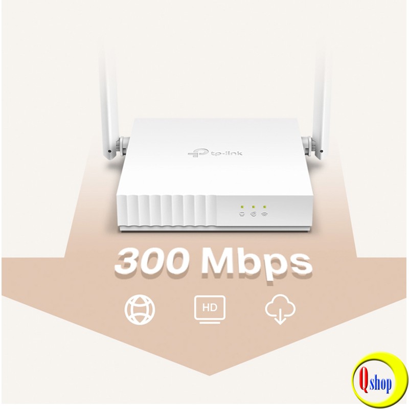 Bộ phát wifi TP-Link 820N chuẩn N tốc độ 300Mbps 2 ăngten