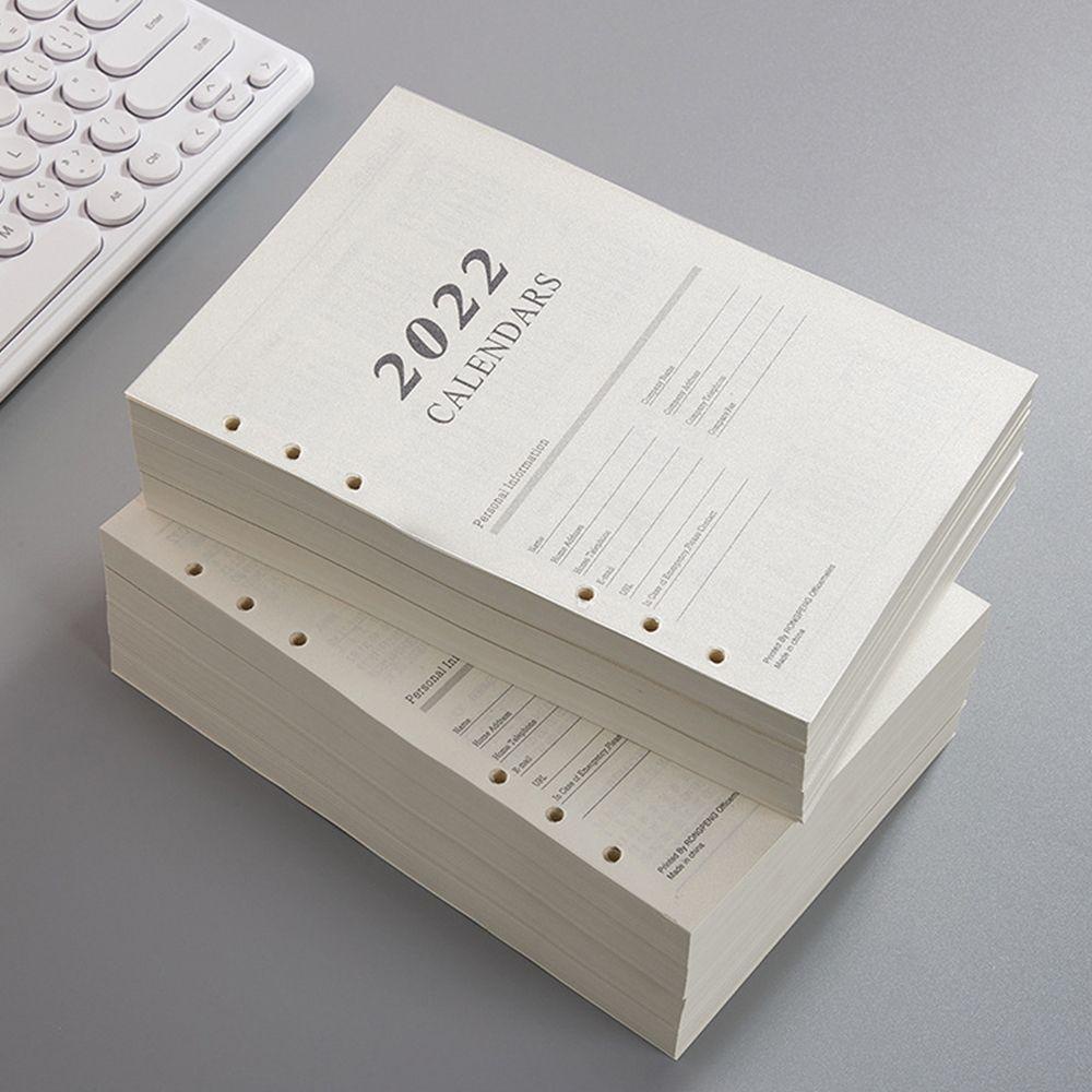 Sổ Ghi Chú 6 Lỗ Lõi Giấy Rời MMLUCK 2022 Thay Thế Chuyên Dụng