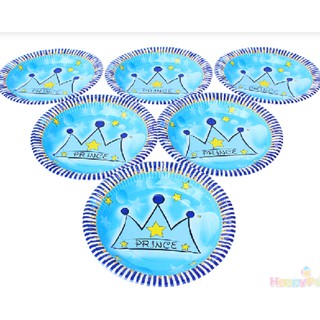 Đĩa giấy bộ 6 chiếc (nhiều chủ đề)