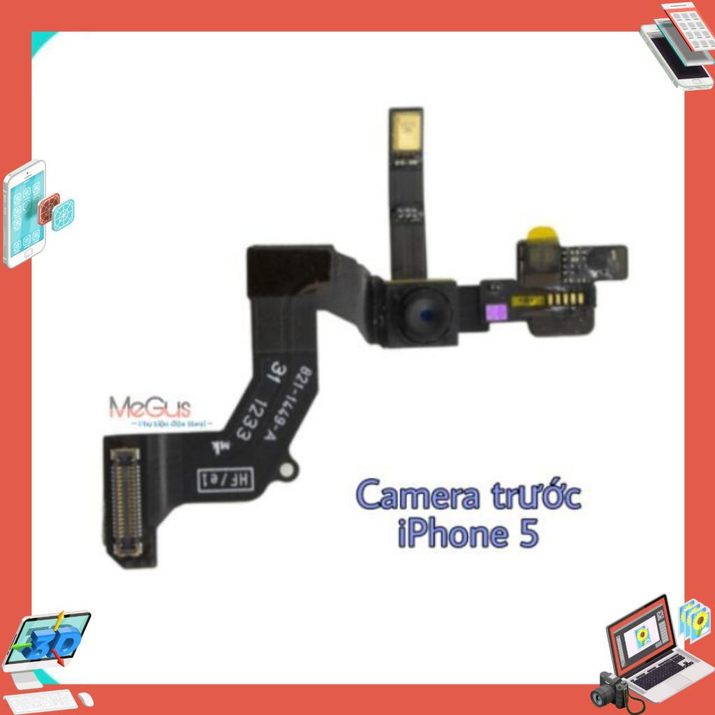 Camera trước cảm biến iphone 5/5G