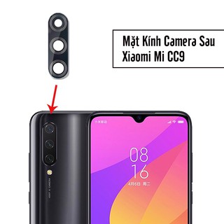 Mặt kính thay thế camera sau cho Xiaomi Mi 9 Lite - Mi CC9