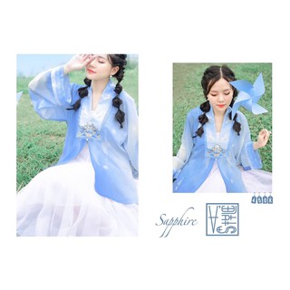 Áo nhật bình cách tân chiffon