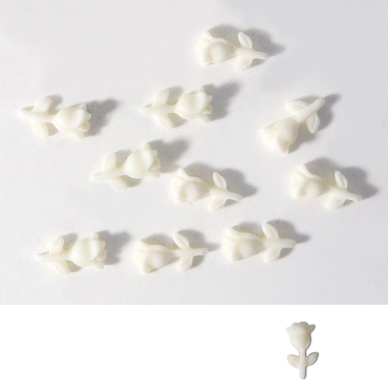 Phụ Kiện Trang Trí Móng Tay Hình Hoa Hồng 3d Độc Đáo