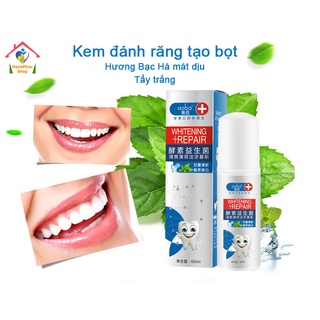 Kem đánh răng Tạo Bọt Kiêm Súc miệng - Làm sạch tự nhiên