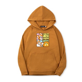 Hoodie nỉ bông corgi 2020