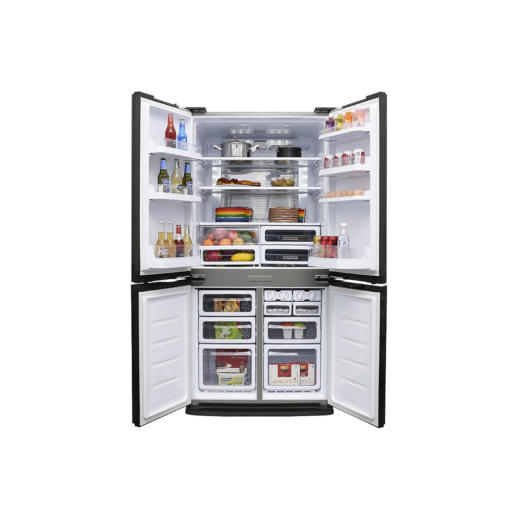 Tủ lạnh 4 cửa Sharp Inverter 678 lít SJ-FX680V (Hàng chính hãng, bảo hành 12 tháng)
