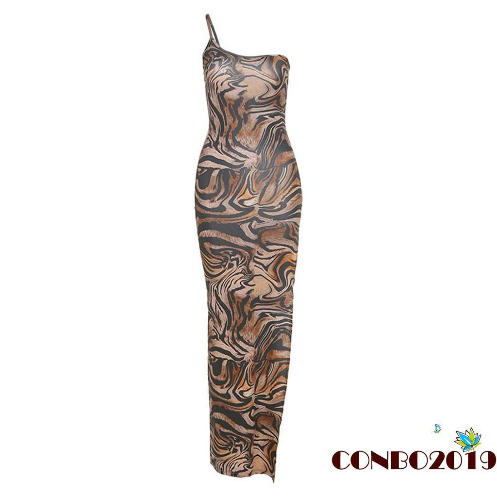 Đầm dây xẻ tà thời trang cho nữ