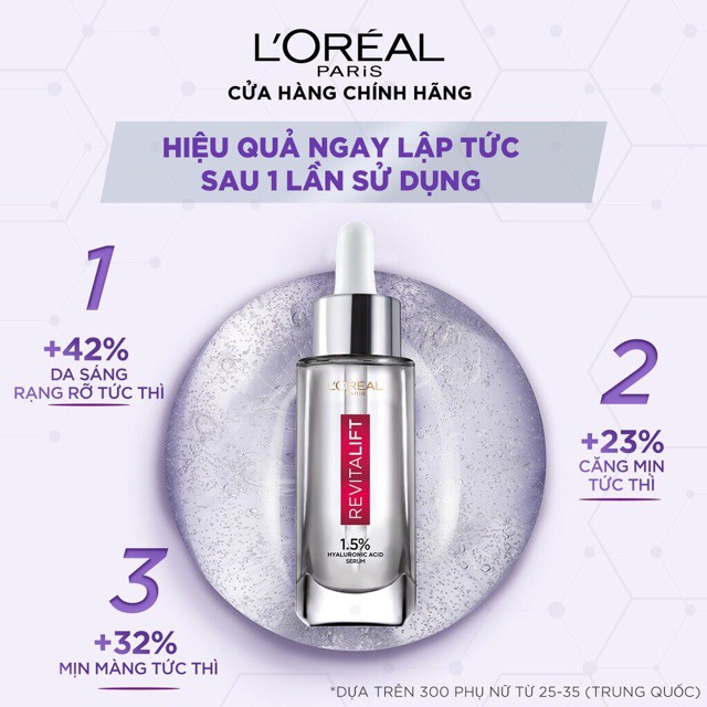 Serum dưỡng ẩm chống lão hoá da Loreal Revitalift