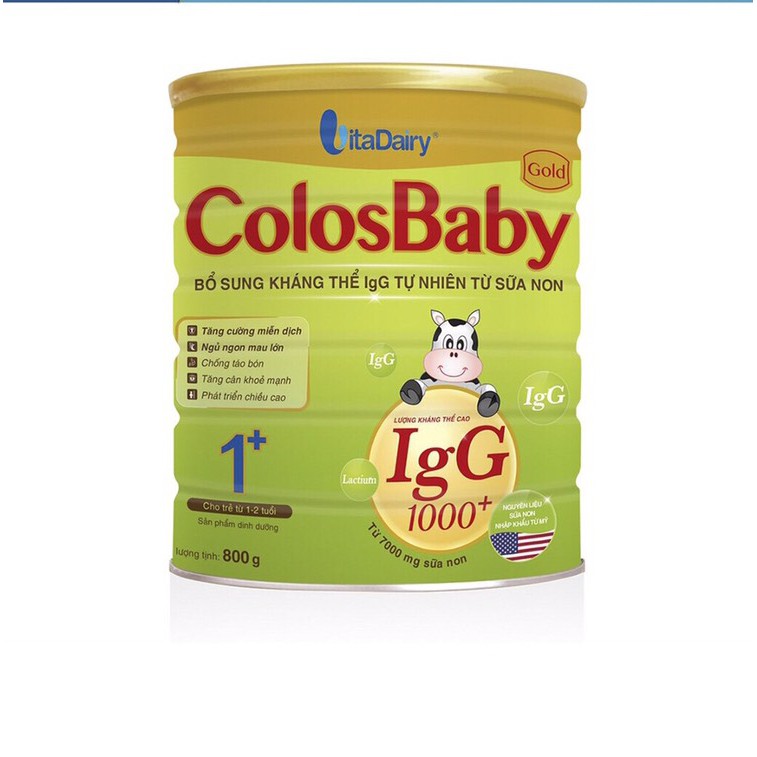 Sữa Colosbaby 1+ 800g(1000IgG)