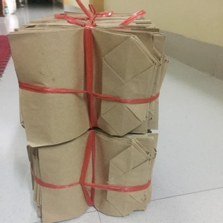 Combo 1100 túi giấy xi măng loại túi 0,5 kt 12x16