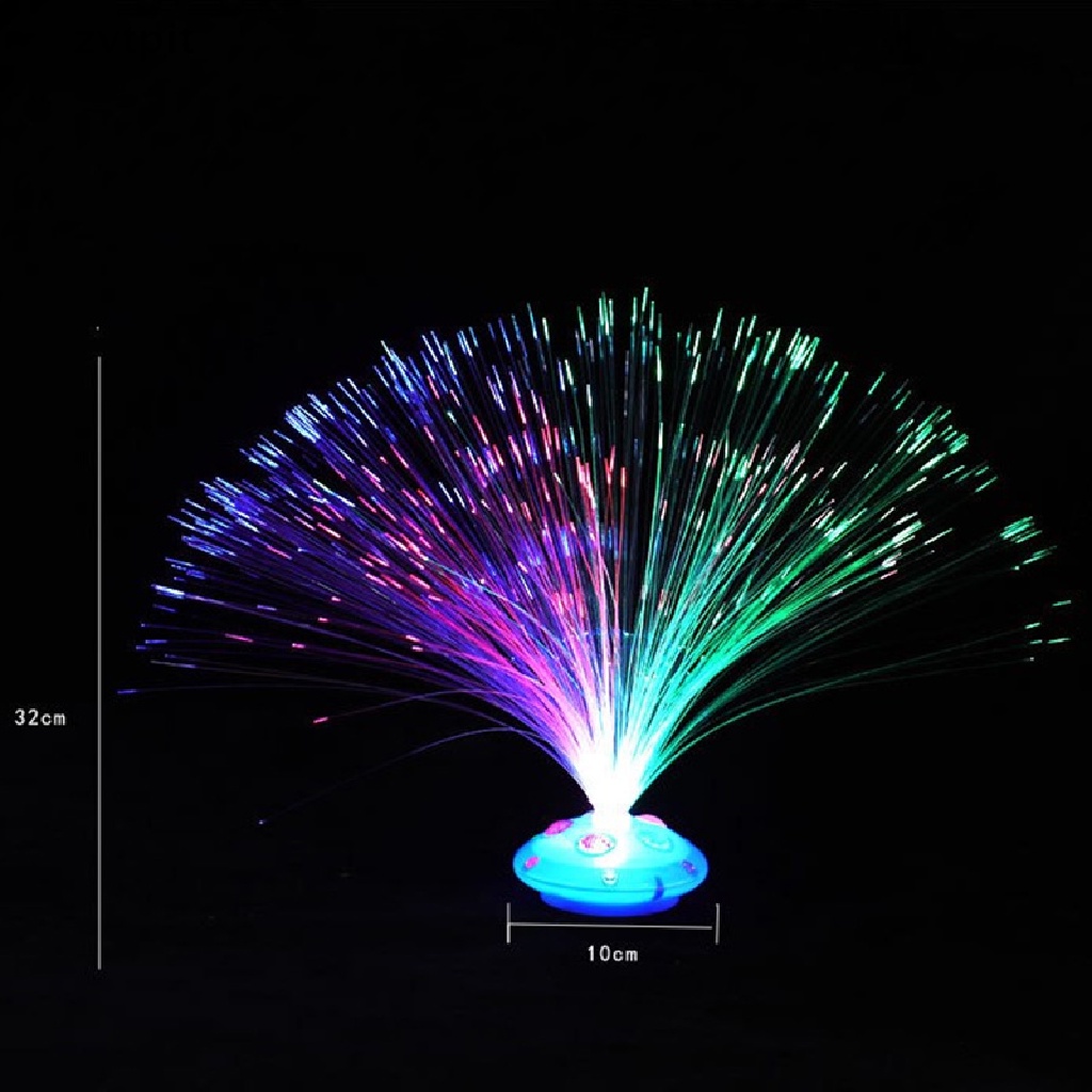 [ZVPT] Colorful LED Fiber Nightlight Lamp Romantic Night Light Light Luminous Toys DSF