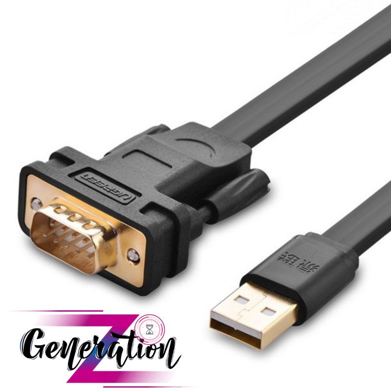 Cáp chuyển đổi USB to Com Ugreen 20218 (Chipset FTDI FT232) - Cáp chuyển USB ra RS232 Ugreen 20218