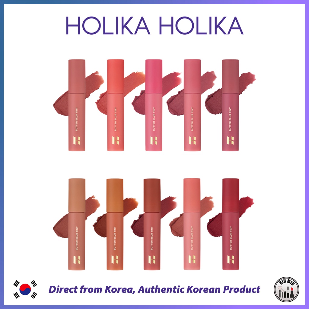 Son TINT HOLIKA HOLIKA BUTTERBLUR 4g * Chính Hãng Hàn Quốc