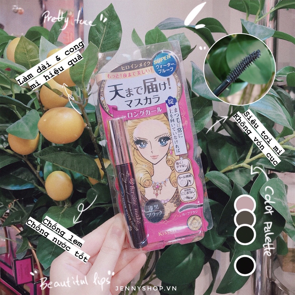 Chuốt Mi Kiss Me Heroine Super Waterproof Mascara Nhật Bản | BigBuy360 - bigbuy360.vn