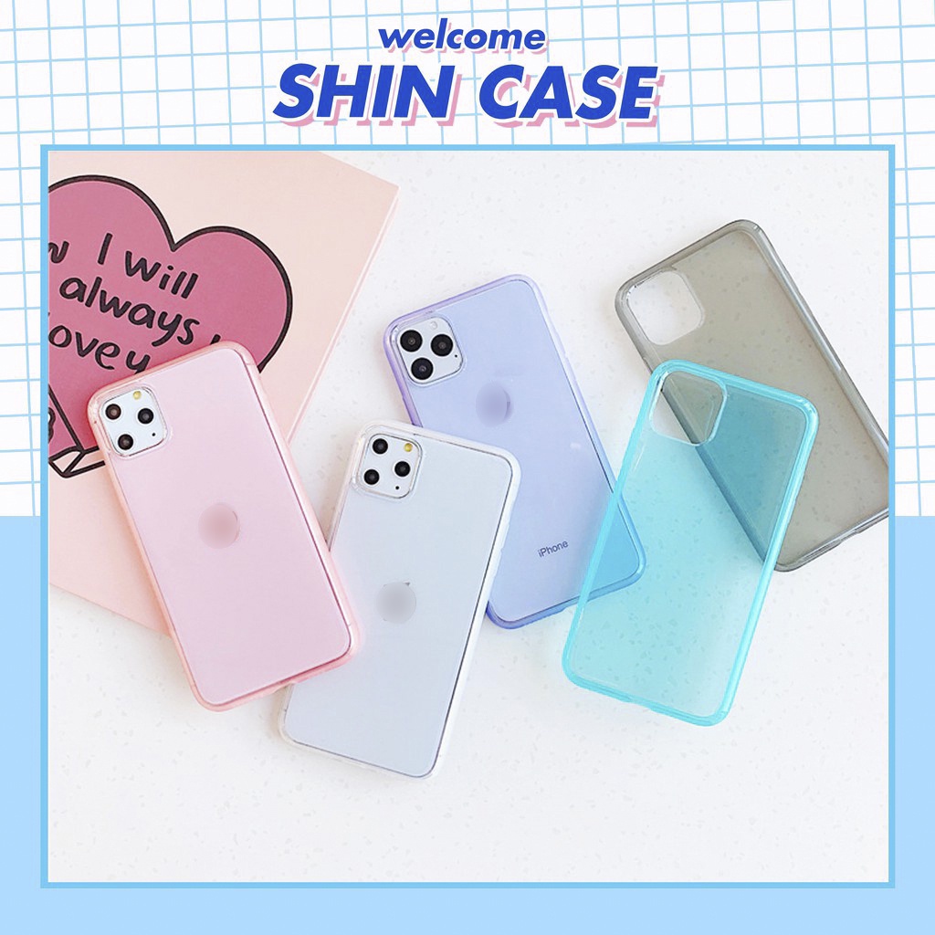 Ốp lưng iphone Pastel siêu dày viền mờ 6/6plus/6s/6splus/7/7plus/8/8plus/x/xs/11/12/13/14/pro/max/promax/plus/shin/case