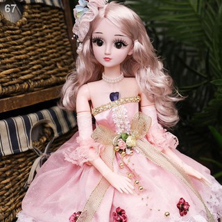 60cm Búp bê Barbie công chúa lớn quá khổ Bộ đồ biết nói chơi cô gái bán buôn net người nổi tiếngV