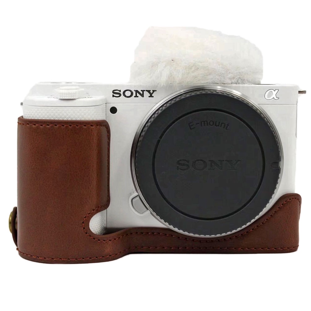 Ốp bảo vệ Sony ZV-E10, Sony ZV-E10 ZVE10 BolinUS BolinUS Da bán camera Vỏ bảo vệ Túi đựng máy ảnh