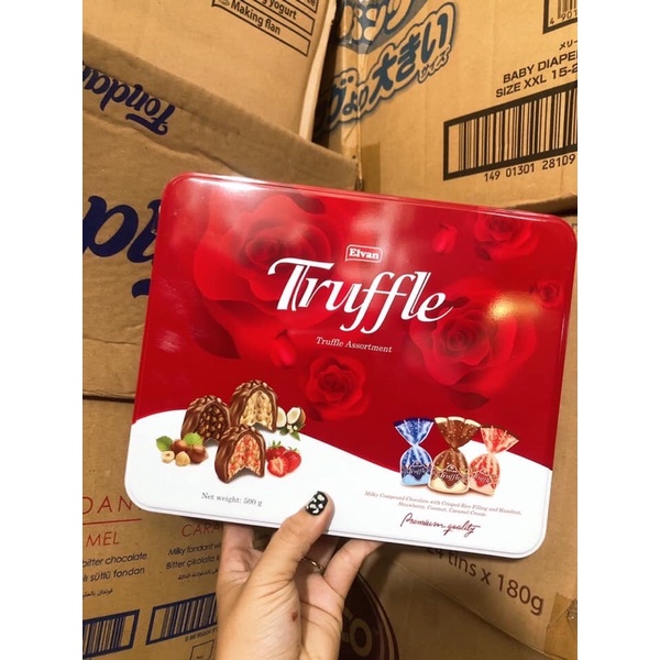 [ Hộp 500Gr ] Chocolate TRUFFLE