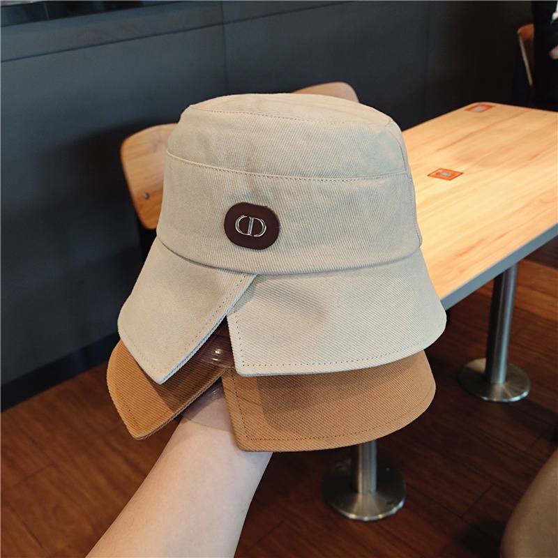 Nón Tai Bèo Màu Đen Phong Cách Hàn Quốc Thời Trang Mùa Xuân 2021