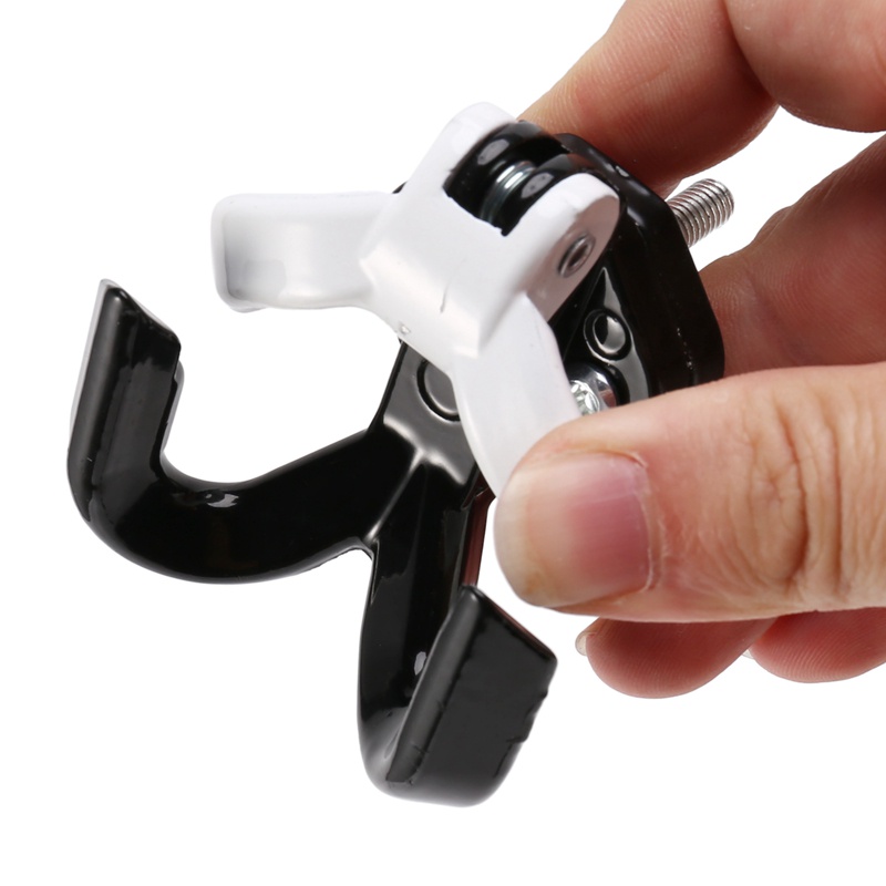 Móc treo đồ gắn xe điện Ninebot Max G30 bằng nhôm màu trắng đen sử dụng tiện lợi