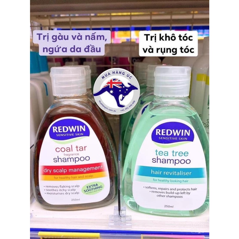 Dầu gội Redwin Coal Tar Shampoo 250ml