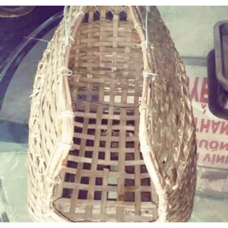 Giỏ Gà bằng tre