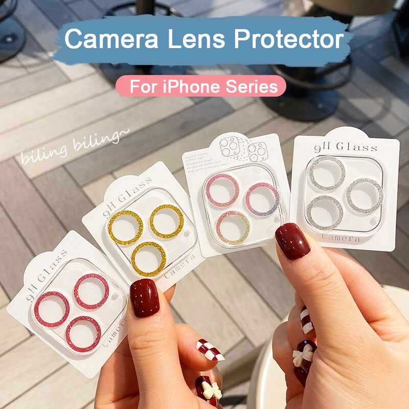 Kính cường lực bảo vệ camera sau cho iPhone 15 Pro Max /15 Plus /14 Pro Max 11Pro Max/ 12 13 Pro Max / 13 Mini