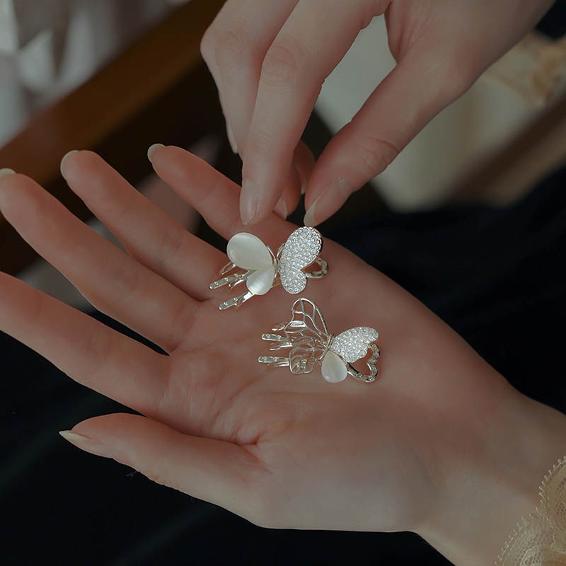 Kẹp Tóc Mini Họa Tiết Bươm Bướm Phong Cách Hàn Quốc Xinh Xắn