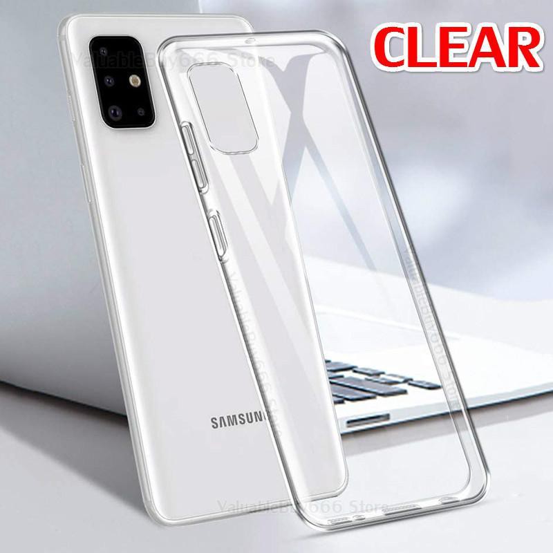 Ốp Điện Thoại TPU Silicon Trong Suốt Cho Samsung Galaxy A03s A22 A32 M51 A52s A52 A72 A12 A02s A02 A42 A31 A21s A11 A51 A71 A01 | BigBuy360 - bigbuy360.vn