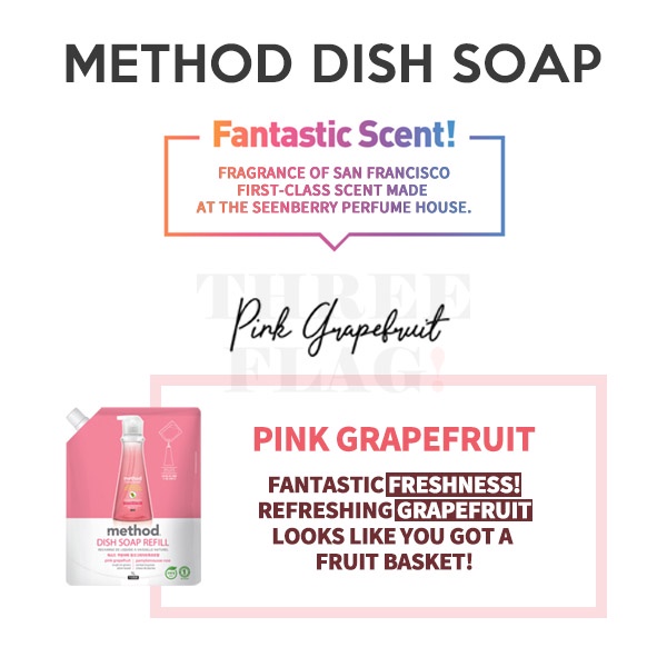 Sữa Rửa Chén 1000Ml Mùi Bưởi Hồng / Chanh / Bạc Hà / Hút Ẩm